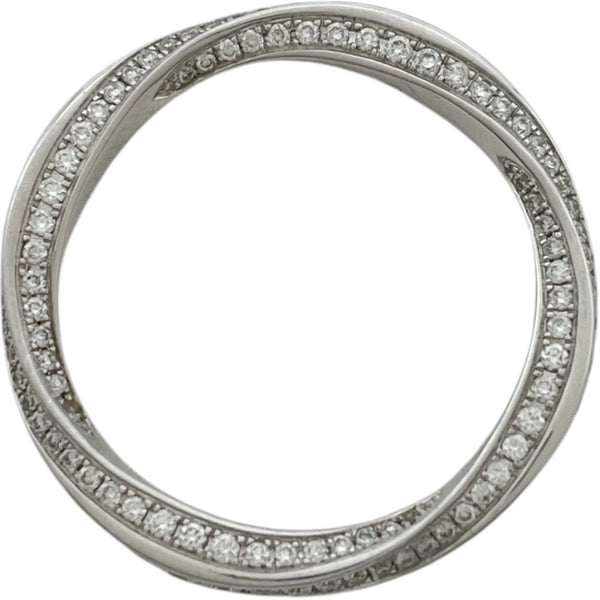 グラフ GRAFF スパイラルリング ホワイトゴールド Au750 ダイヤモンド　 ジュエリー