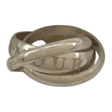 カルティエ Cartier トリニティリング ホワイトゴールド 750 ジュエリー