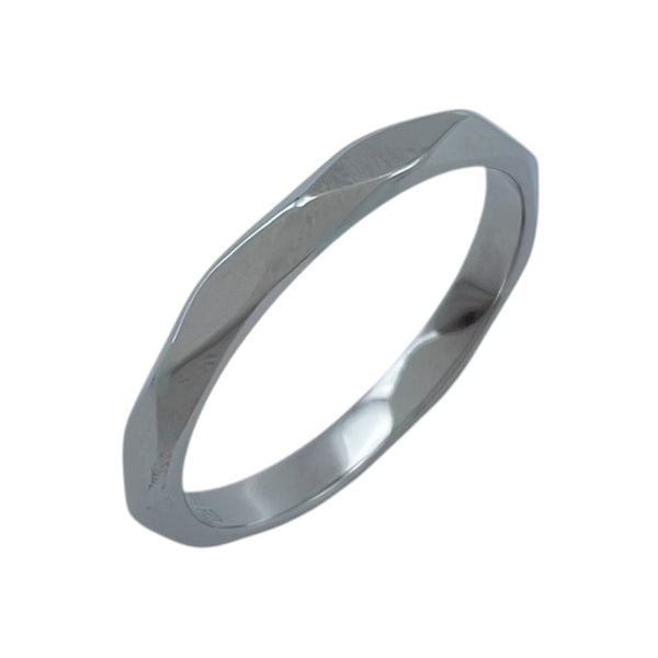 ブシュロン BOUCHERON ファセットリング スモール プラチナ Pt950 ジュエリー