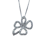 グッチ GUCCI フローラネックレス ホワイトゴールド 750 ジュエリー