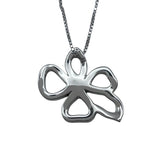 グッチ GUCCI フローラネックレス ホワイトゴールド 750 ジュエリー