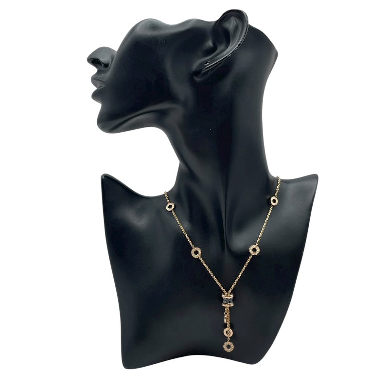 ブルガリ BVLGARI エレメントネックレス ピンクゴールド Au750 ジュエリー