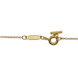 ティファニー TIFFANY＆CO Tスマイルネックレスミニ ピンクゴールド Au750 ジュエリー