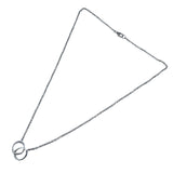 カルティエ Cartier ベビーラブネックレス ホワイトゴールド Au750 ジュエリー