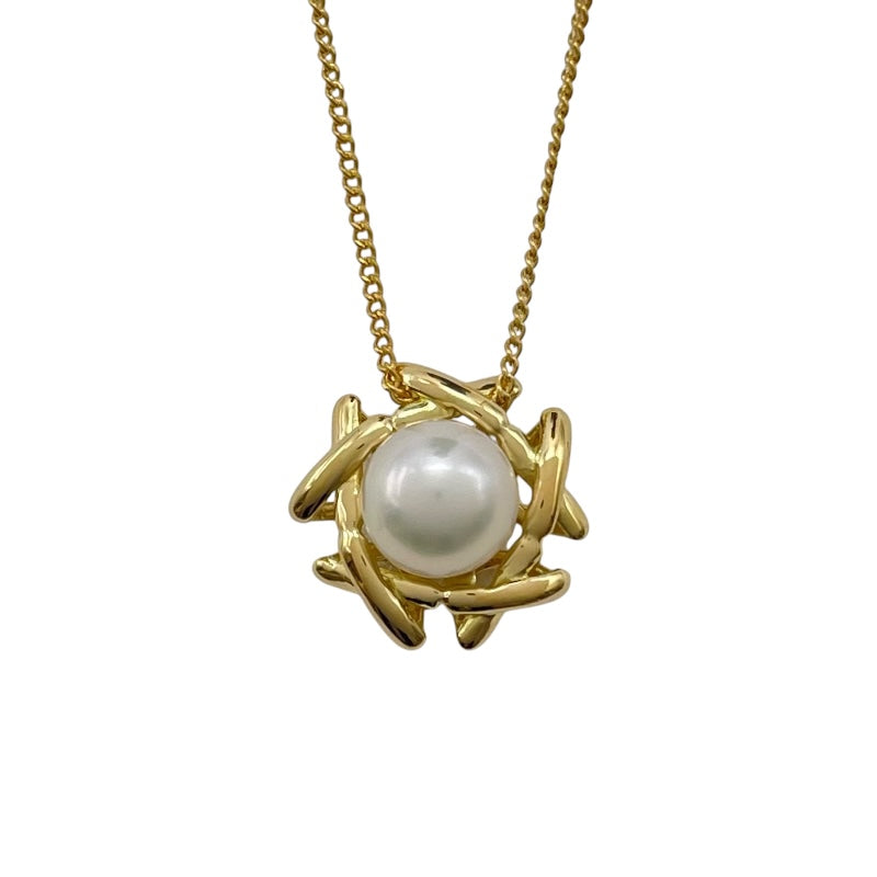 ティファニー TIFFANY＆CO キスアラウンドネックレス ゴールド 750 ジュエリー