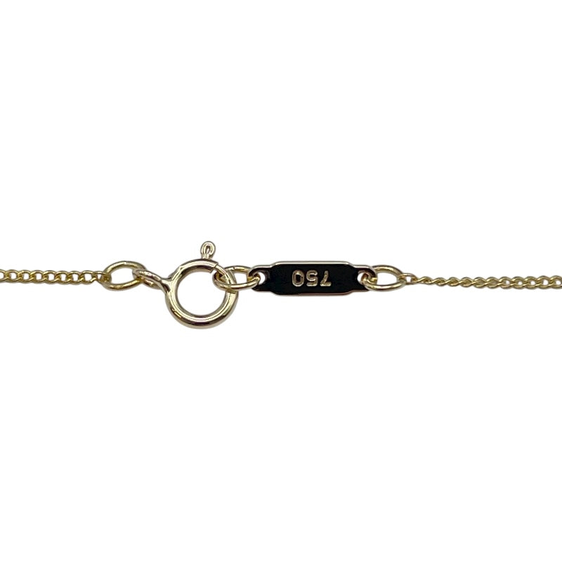 ティファニー TIFFANY＆CO キスアラウンドネックレス ゴールド 750 ジュエリー
