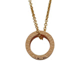 ブルガリ BVLGARI ビーゼロワンレジェンドネックレス ピンクゴールド Au750 ジュエリー
