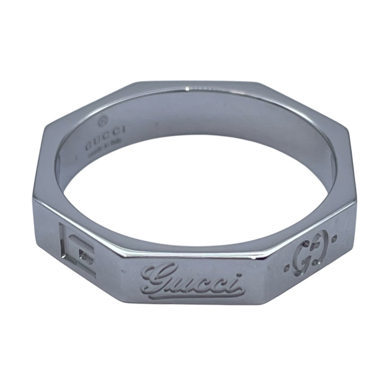 グッチ GUCCI リング ホワイトゴールド Au750 ジュエリー