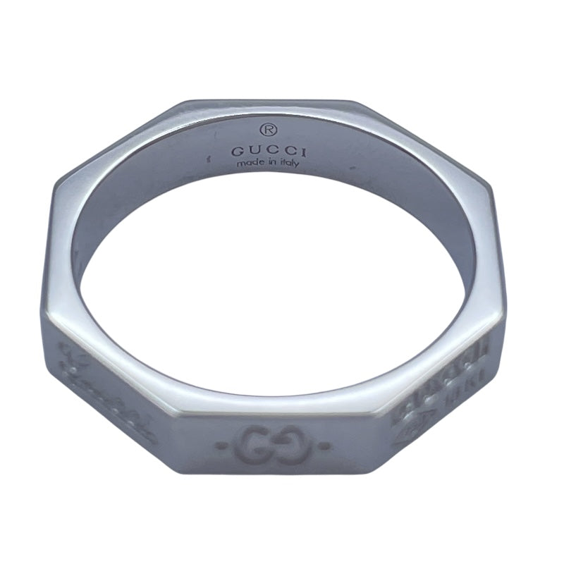 グッチ GUCCI リング ホワイトゴールド Au750 ジュエリー