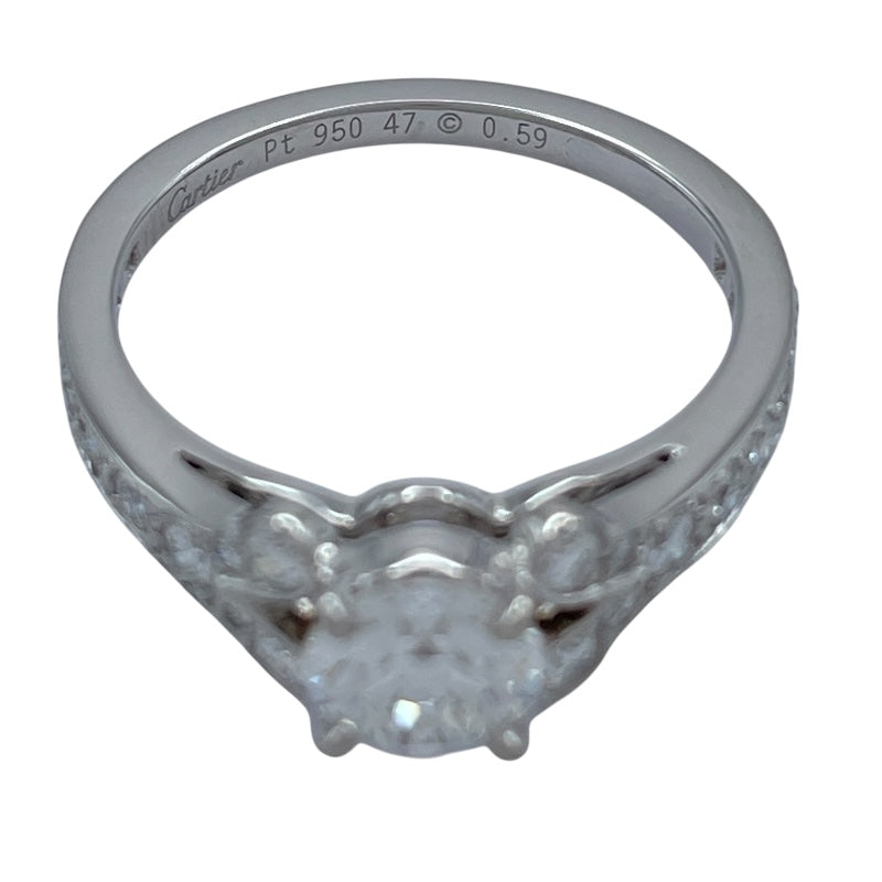 カルティエ Cartier バレリーナリング プラチナ Pt950 ダイヤモンド ジュエリー