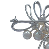 ミキモト MIKIMOTO ブローチ ホワイトゴールド K14WG ジュエリー