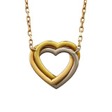 カルティエ Cartier トリニティハートネックレス ピンクゴールド Au750 ジュエリー