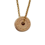 ブルガリ BVLGARI エレメントネックレス ピンクゴールド Au750 ジュエリー