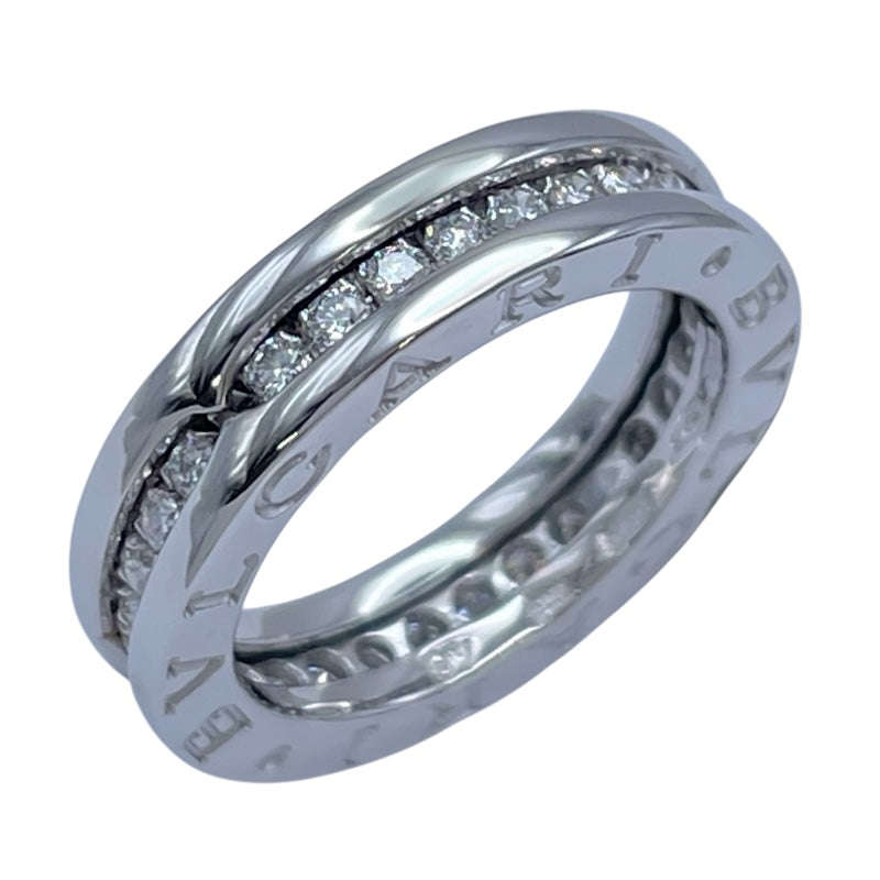 ブルガリ BVLGARI ビーゼロワンリング1バンド(XS) ホワイトゴールド 750 ジュエリー