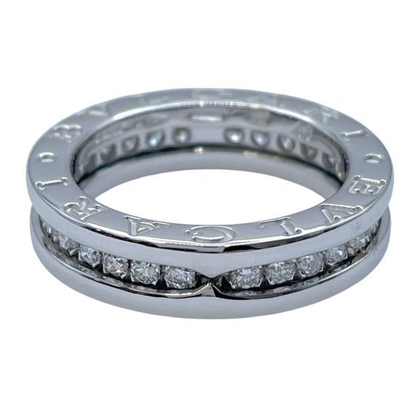 ブルガリ BVLGARI ビーゼロワンリング1バンド(XS) ホワイトゴールド 750 ジュエリー