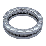 ブルガリ BVLGARI ビーゼロワンリング1バンド(XS) ホワイトゴールド 750 ジュエリー