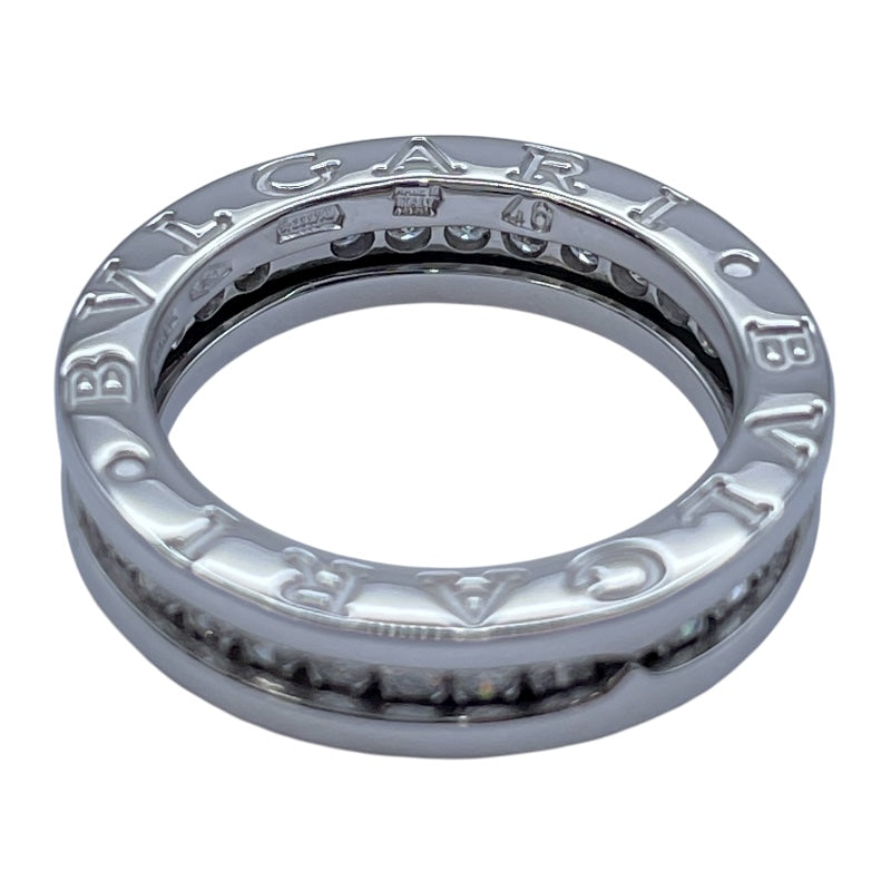 ブルガリ BVLGARI ビーゼロワンリング1バンド(XS) ホワイトゴールド 750 ジュエリー