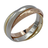 カルティエ Cartier トリニティリング ゴールドxピンクゴールドxホワイトゴールド 750 ジュエリー