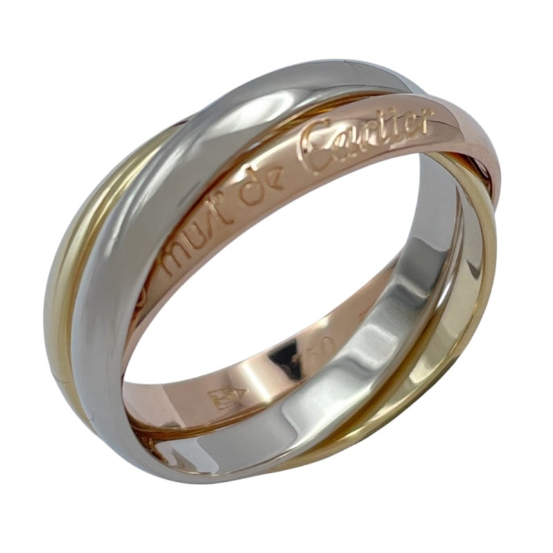 カルティエ Cartier トリニティリング ゴールドxピンクゴールドxホワイトゴールド 750 ジュエリー