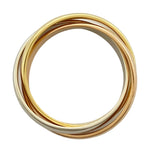 カルティエ Cartier トリニティリング ゴールドxピンクゴールドxホワイトゴールド 750 ジュエリー