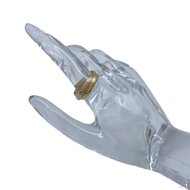 カルティエ Cartier トリニティリング ゴールドxピンクゴールドxホワイトゴールド 750 ジュエリー