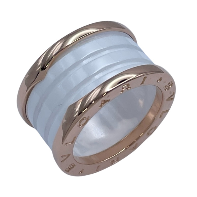 ブルガリ BVLGARI ビーゼロワンリング4バンド(M) ピンクゴールド Au750 ジュエリー