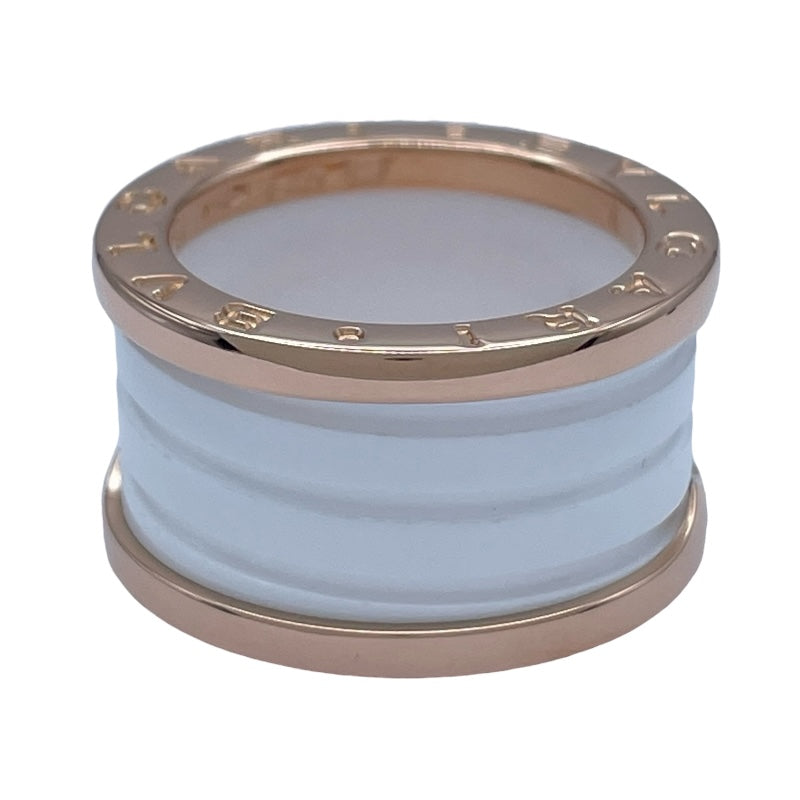 ブルガリ BVLGARI ビーゼロワンリング4バンド(M) ピンクゴールド Au750 ジュエリー