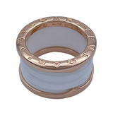 ブルガリ BVLGARI ビーゼロワンリング4バンド(M) ピンクゴールド Au750 ジュエリー