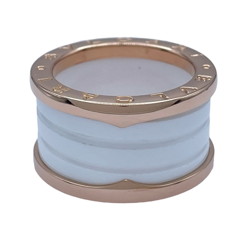 ブルガリ BVLGARI ビーゼロワンリング4バンド(M) ピンクゴールド Au750 ジュエリー