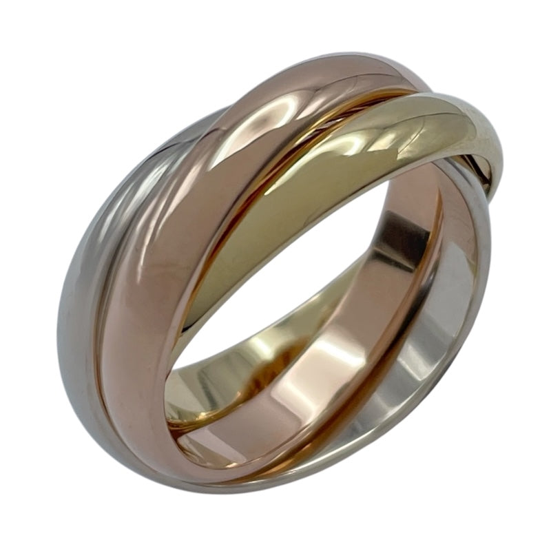 カルティエ Cartier トリニティリング ゴールドxピンクゴールドxホワイトゴールド 750 ジュエリー