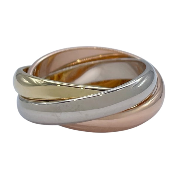 カルティエ Cartier トリニティリング ゴールドxピンクゴールドxホワイトゴールド 750 ジュエリー