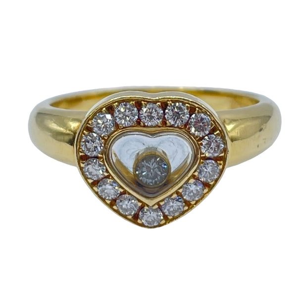 ショパール Chopard ハッピーDリング ゴールド 750 ジュエリー