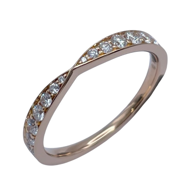 ティファニー TIFFANY＆CO ハーモニーリング ピンクゴールド Au750 ジュエリー