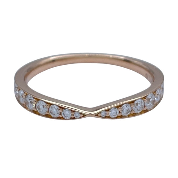 ティファニー TIFFANY＆CO ハーモニーリング ピンクゴールド Au750 ジュエリー