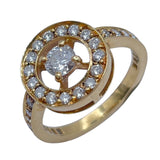 ブシュロン BOUCHERON アバロンドリング ゴールド 750 ジュエリー