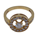 ブシュロン BOUCHERON アバロンドリング ゴールド 750 ジュエリー