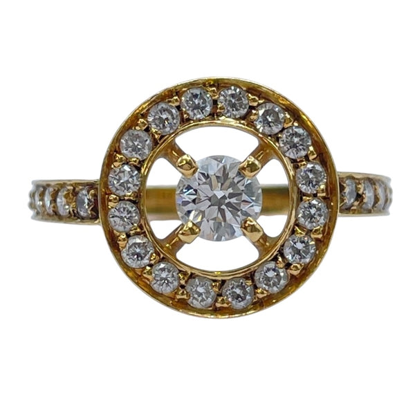 ブシュロン BOUCHERON アバロンドリング ゴールド 750 ジュエリー