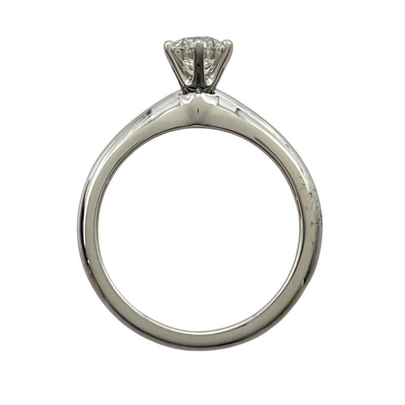 ティファニー TIFFANY＆CO クラシックソリティアリング プラチナ Pt950 ジュエリー