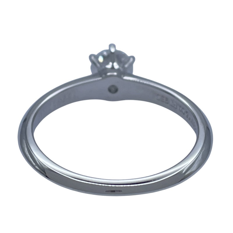 ティファニー TIFFANY＆CO クラシックソリティアリング プラチナ Pt950 ダイヤモンド ジュエリー