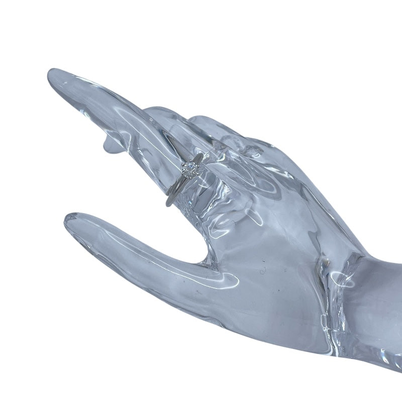 ティファニー TIFFANY＆CO クラシックソリティアリング プラチナ Pt950 ダイヤモンド ジュエリー