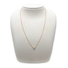 ティファニー TIFFANY＆CO バイザヤード ネックレス K18YG 0.25ct ダイヤモンド ジュエリー