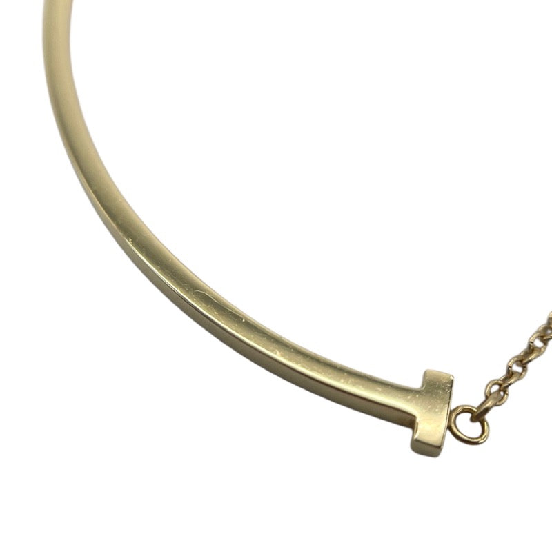 ティファニー TIFFANY＆CO Tスマイル ネックレス スモール K18YG ジュエリー