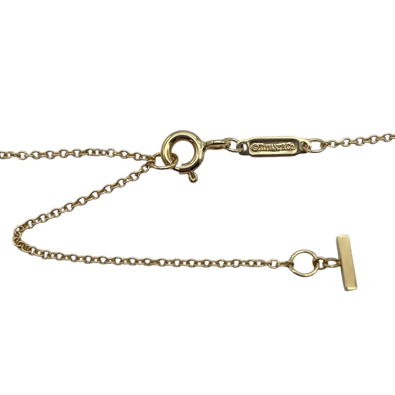 ティファニー TIFFANY＆CO Tスマイル ネックレス スモール K18YG ジュエリー