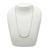 ティファニー TIFFANY＆CO Tスマイル ネックレス スモール K18YG ジュエリー