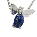 ショーメ CHAUMET アトラップモア ネックレス K18WG ダイヤモンド ラピスラズリ ジュエリー