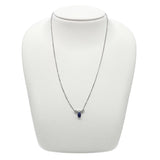 ショーメ CHAUMET アトラップモア ネックレス K18WG ダイヤモンド ラピスラズリ ジュエリー