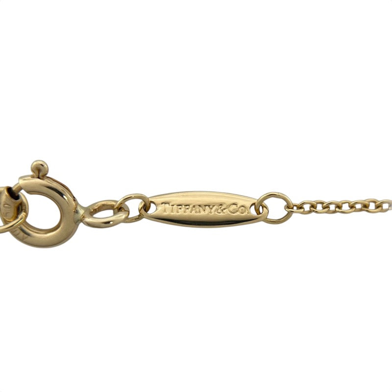 ティファニー TIFFANY＆CO バイザヤード ネックレス K18YG D0.20ct ダイヤモンド ジュエリー