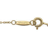 ティファニー TIFFANY＆CO バイザヤード ネックレス K18YG D0.20ct ダイヤモンド ジュエリー