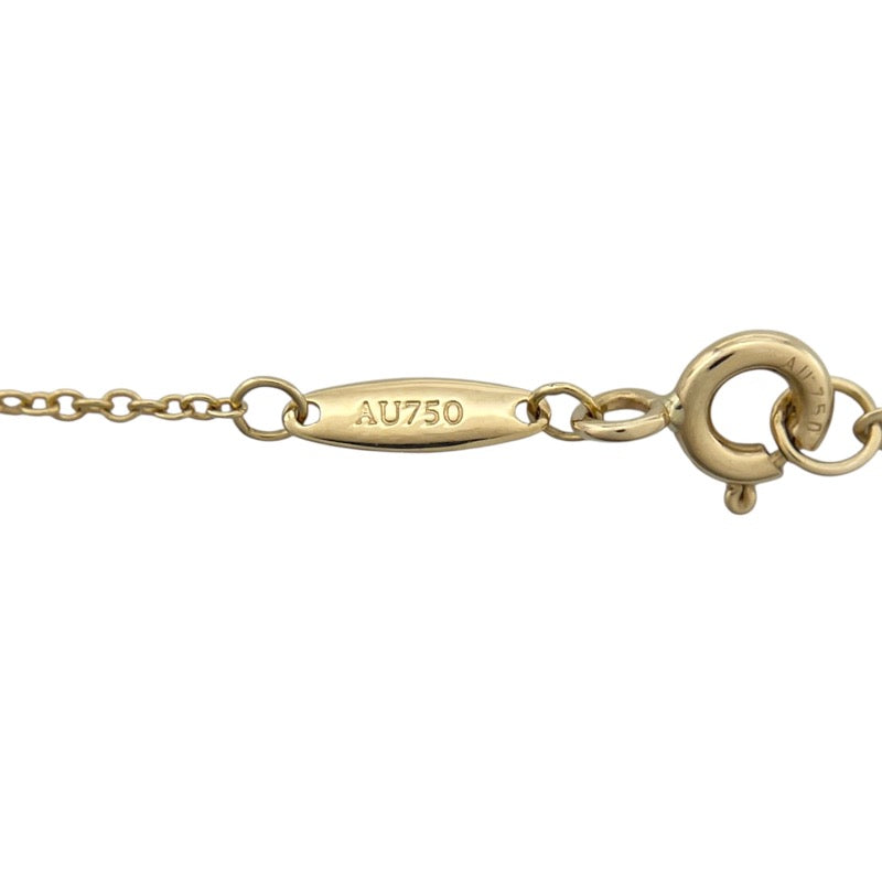 ティファニー TIFFANY＆CO バイザヤード ネックレス K18YG D0.20ct ダイヤモンド ジュエリー