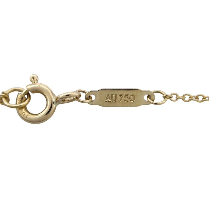ティファニー TIFFANY＆CO Tスマイル ネックレス スモール K18YG ジュエリー